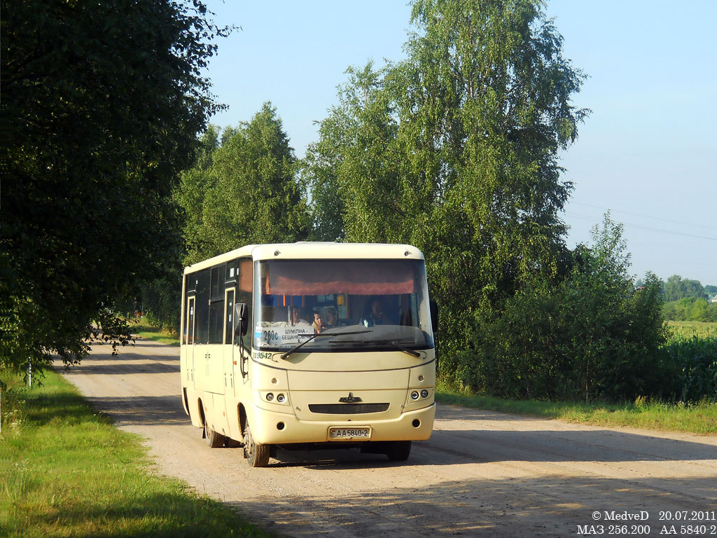 Витебская область, МАЗ-256.200 № 059542