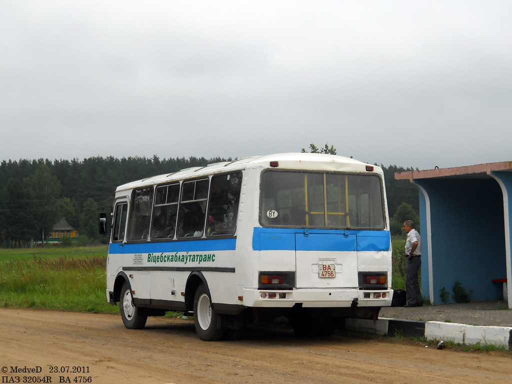 Витебская область, ПАЗ-32054-07 № 059283