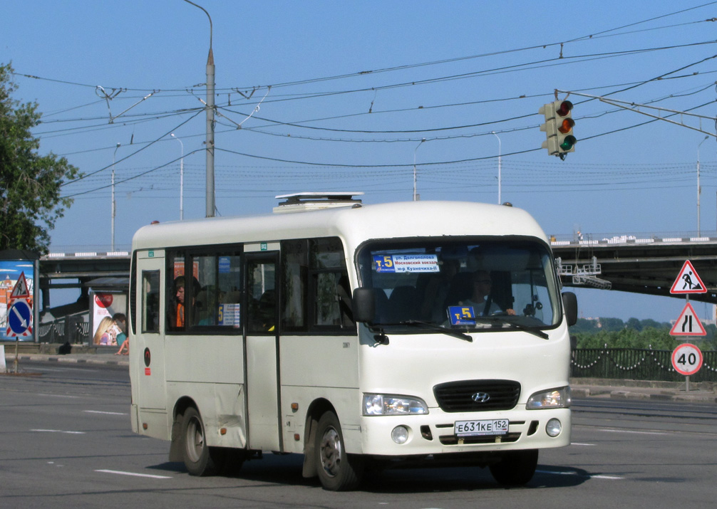 Нижегородская область, Hyundai County SWB C08 (РЗГА) № Е 631 КЕ 152