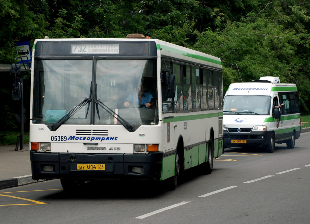 Масква, Ikarus 415.33 № 05389