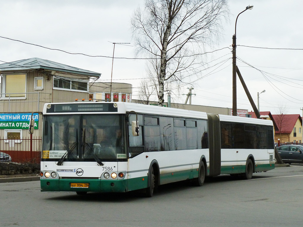 Санкт-Петербург, ЛиАЗ-6213.20 № 7586