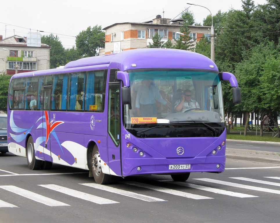 Хабаровский край, Golden Dragon XML6121E5G № 14