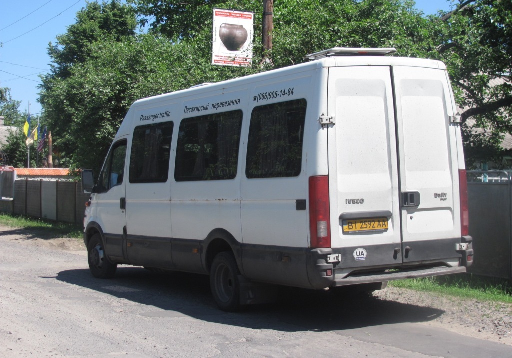 Полтавская область, IVECO Daily 35S13 № BI 2592 AA