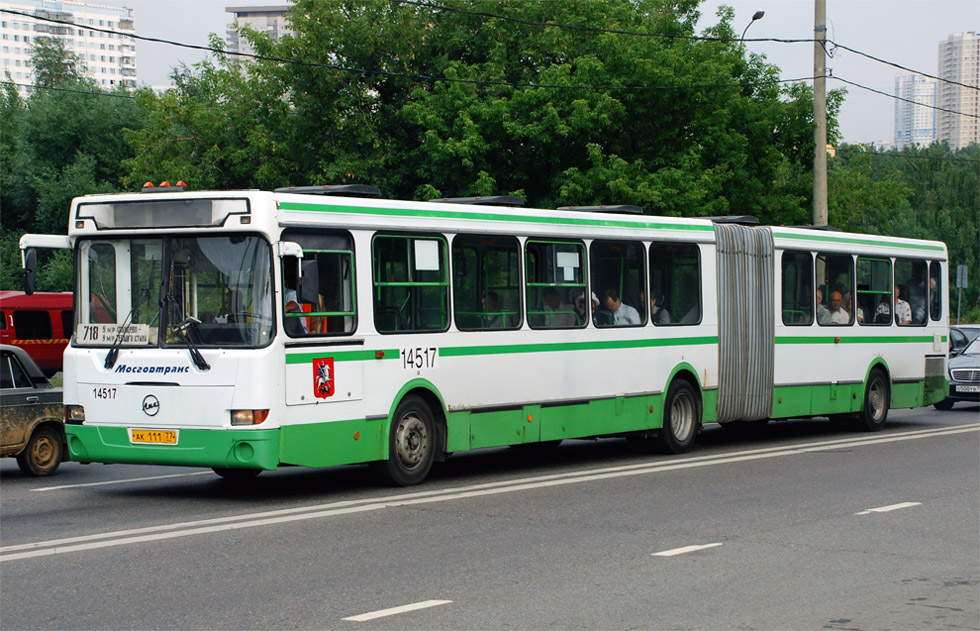 Moskau, LiAZ-6212.00 Nr. 14517