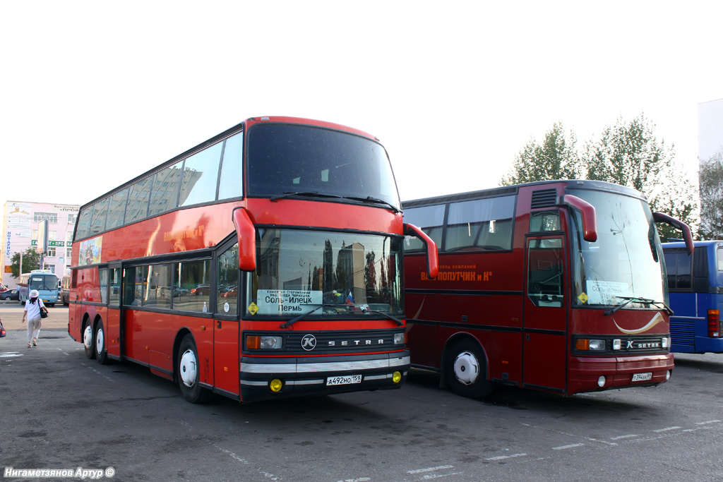 Perm region, Setra S228DT # А 492 НО 159