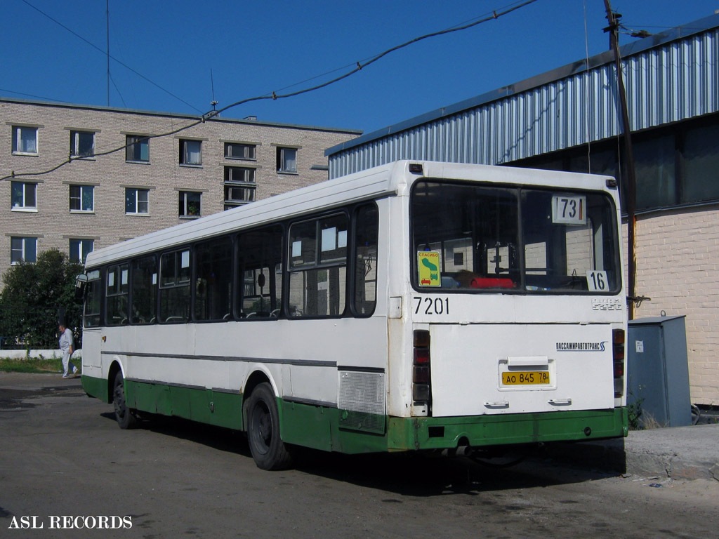 Санкт-Петербург, ЛиАЗ-5256.00 № 7201