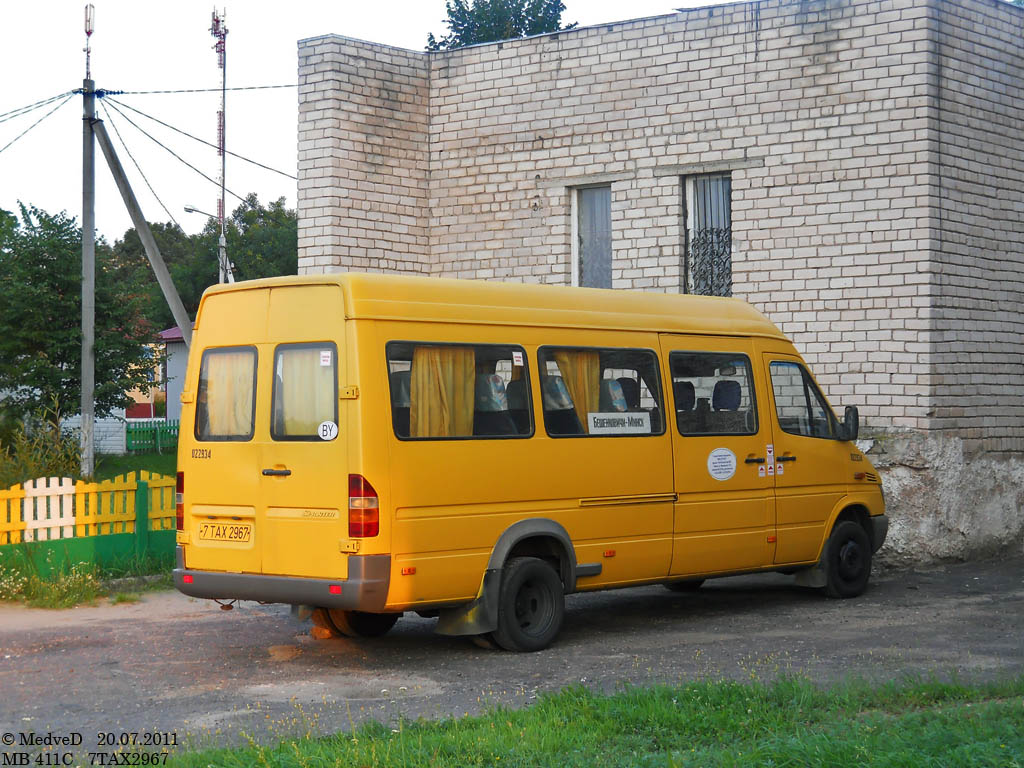 Минск, Mercedes-Benz Sprinter W904 411CDI № 022934