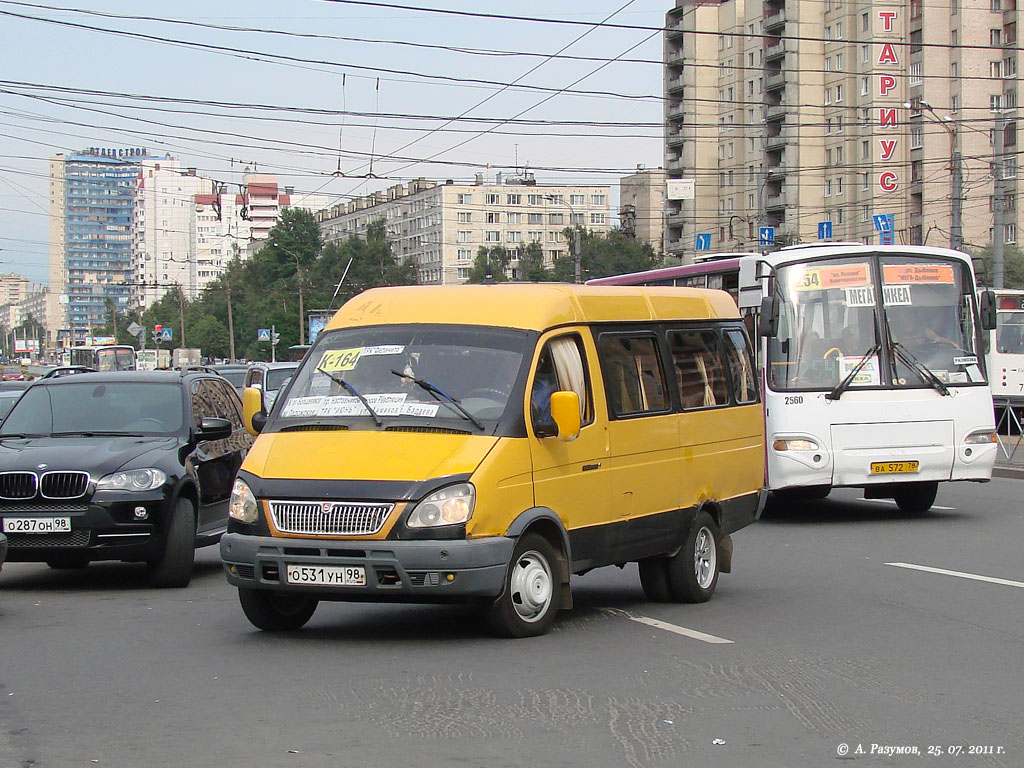 Saint Petersburg, GAZ-322132 (XTH, X96) # О 531 УН 98