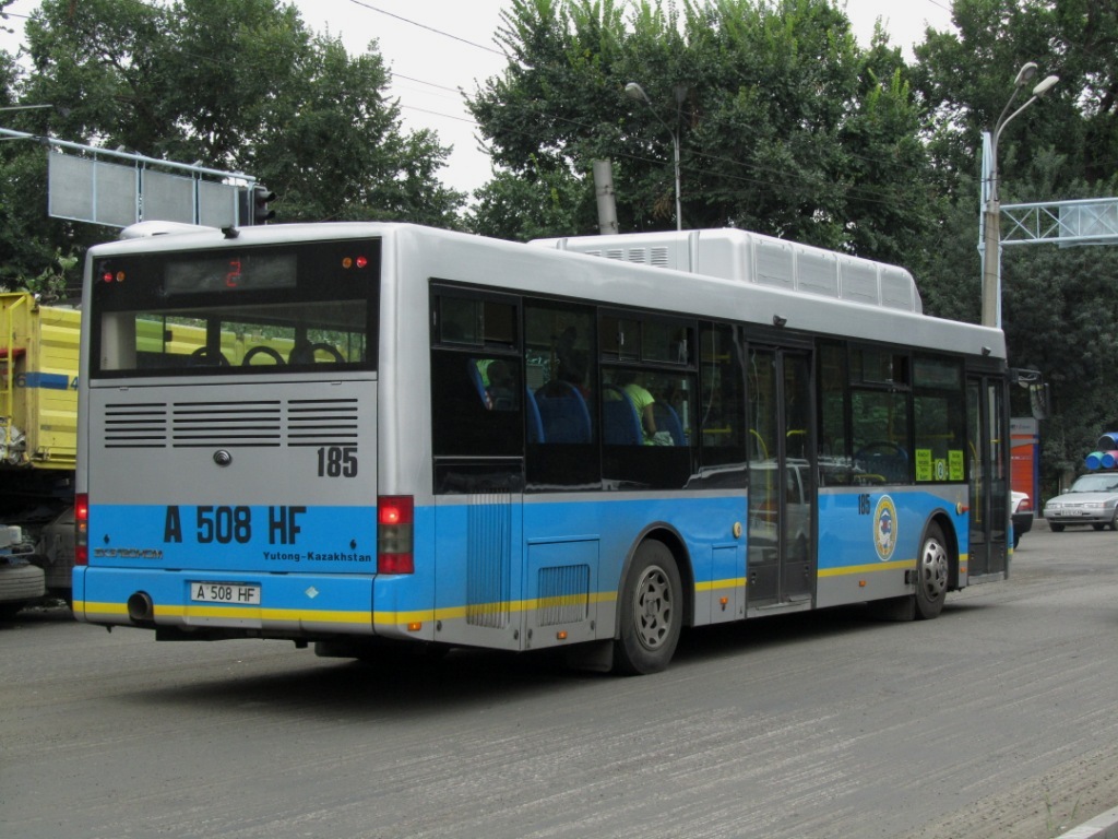 Алматы, Yutong ZK6120HGM № 185