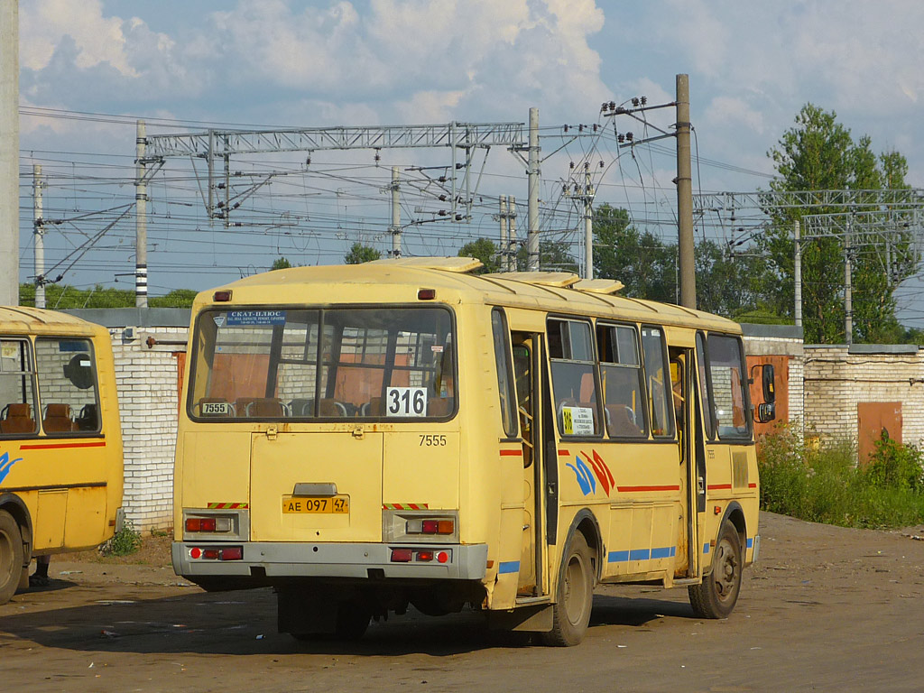 Ленинградская область, ПАЗ-4234 № 7555