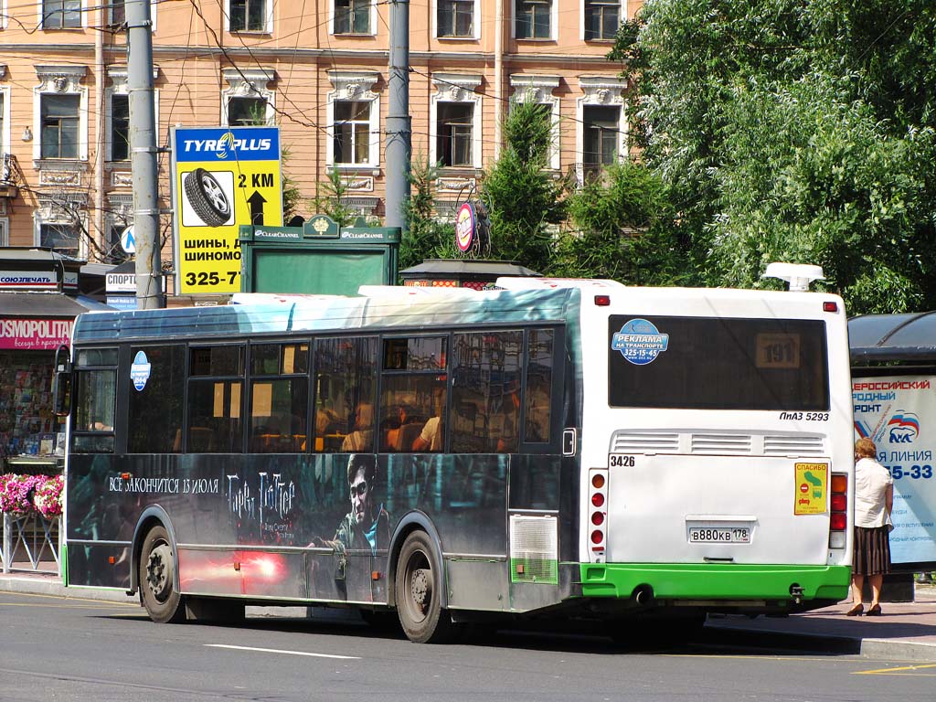 Санкт-Петербург, ЛиАЗ-5293.53 № 3426