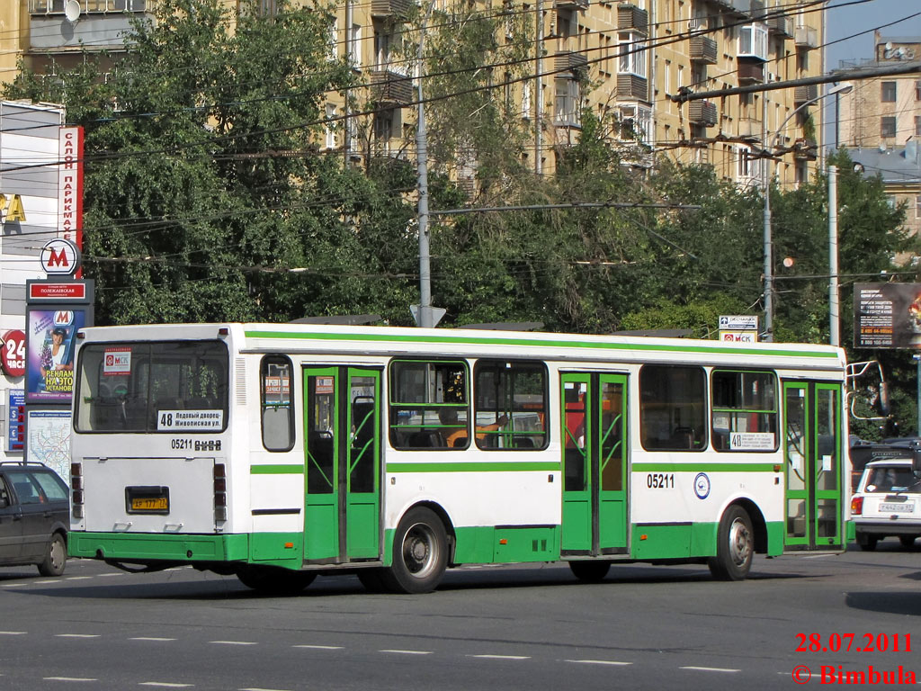 Москва, ЛиАЗ-5256.25 № 05211