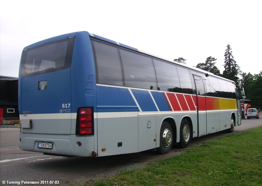 Швеция, Volvo 9700S № 617