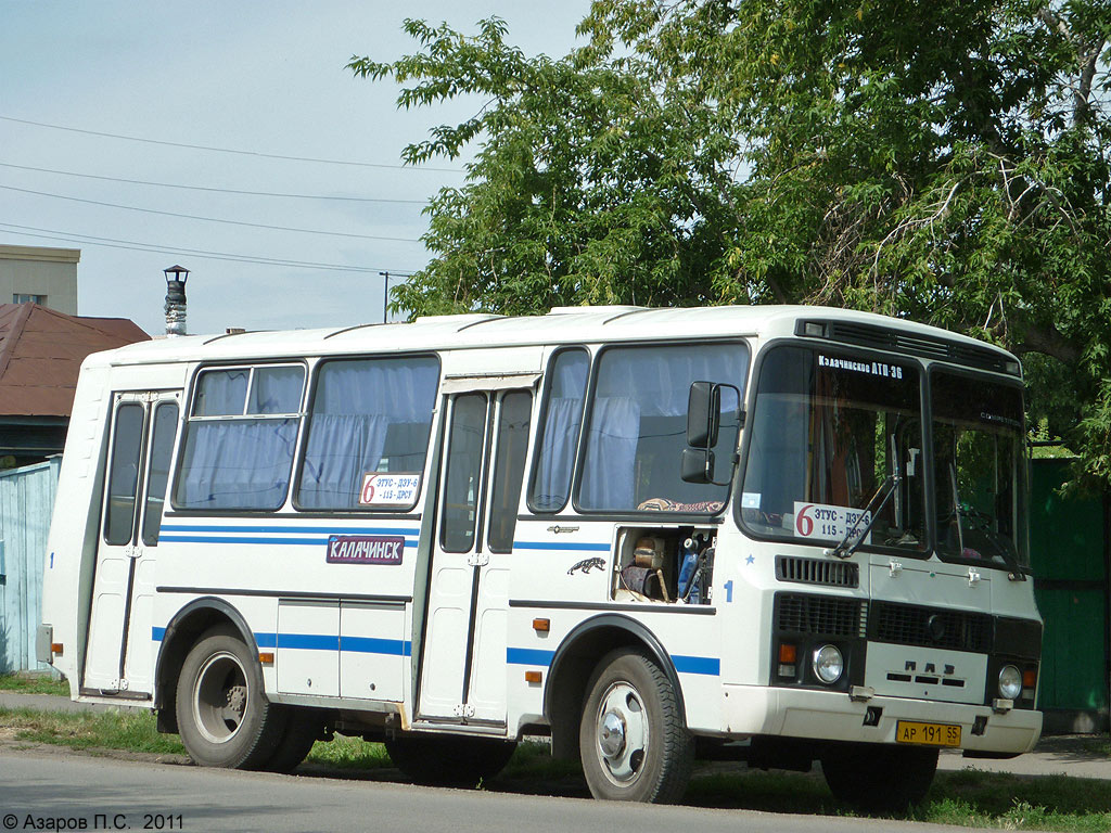 Омская область, ПАЗ-32054 № 1