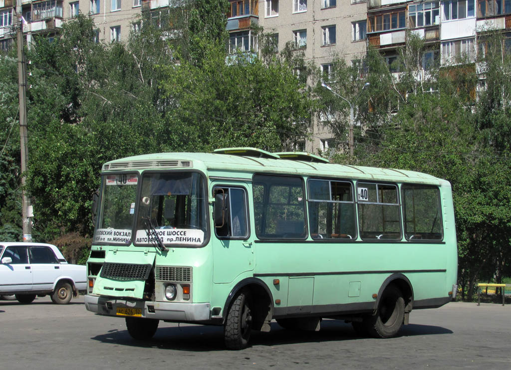 Nizhegorodskaya region, PAZ-32054 № АС 626 52