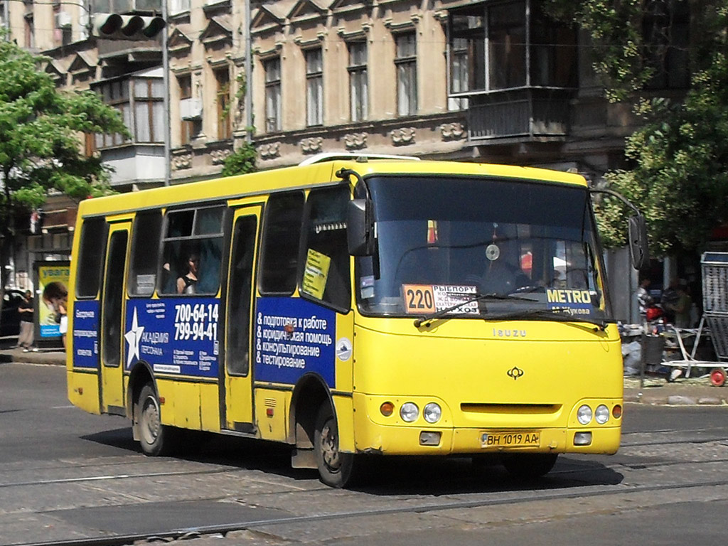 Одесская область, Богдан А09201 № BH 1019 AA