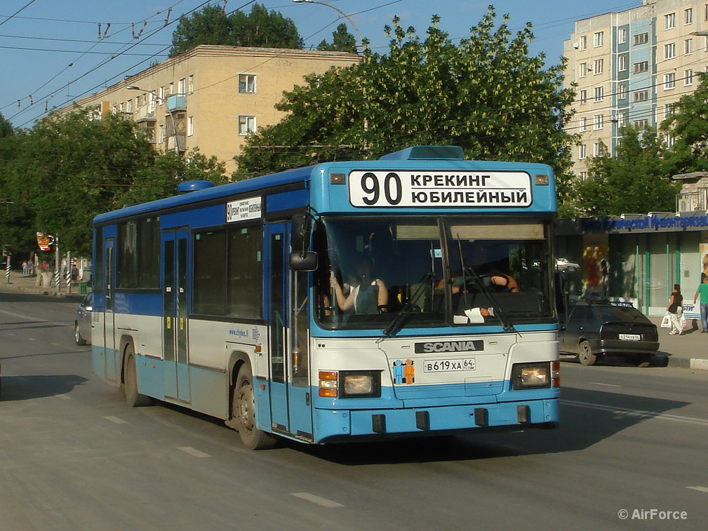 Саратовская область, Scania CN113CLL MaxCi № В 619 ХА 64