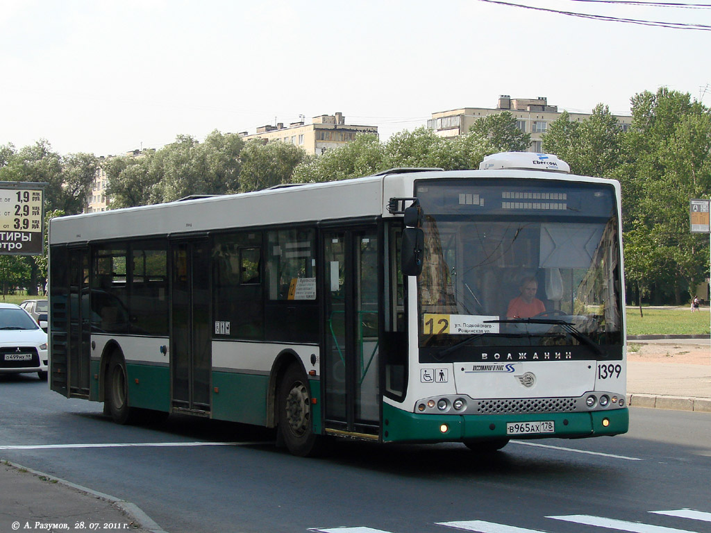 Санкт-Петербург, Волжанин-5270-20-06 "СитиРитм-12" № 1399