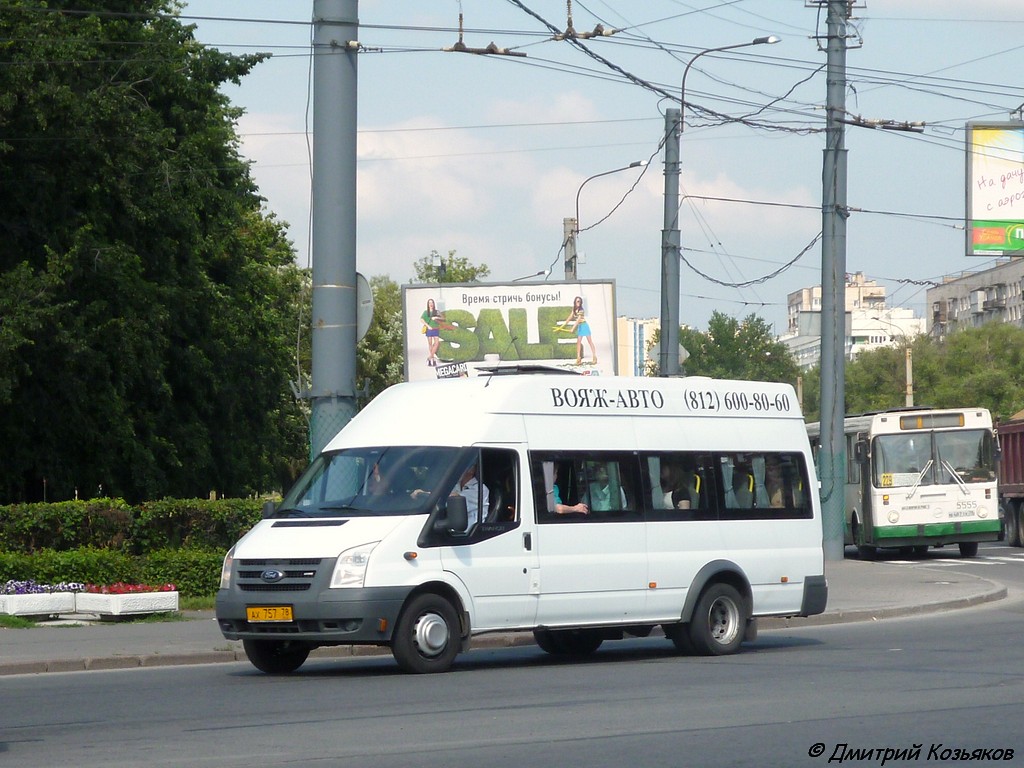 Санкт-Петербург, ПАЗ-3030 (Ford Transit) № АХ 757 78