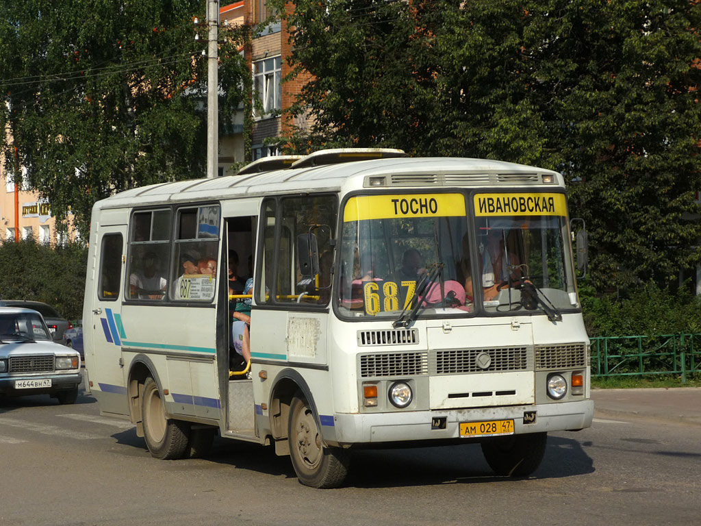 Ленінградская вобласць, ПАЗ-32053-110-07 № АМ 028 47