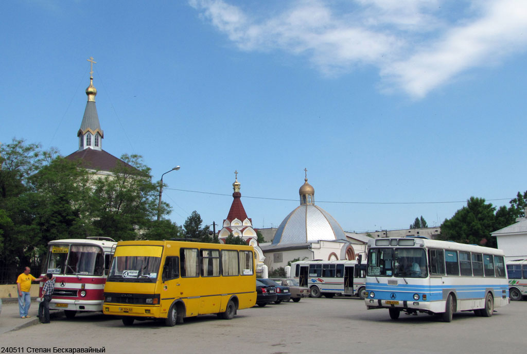 Республика Крым, ЛАЗ-42021 № 018-43 КР; Республика Крым — Разные фотографии