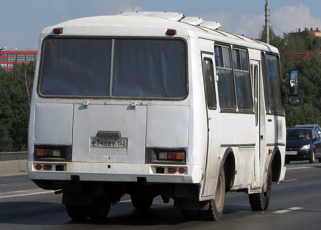 Нижегородская область, ПАЗ-3205-110 № Е 746 ВУ 152