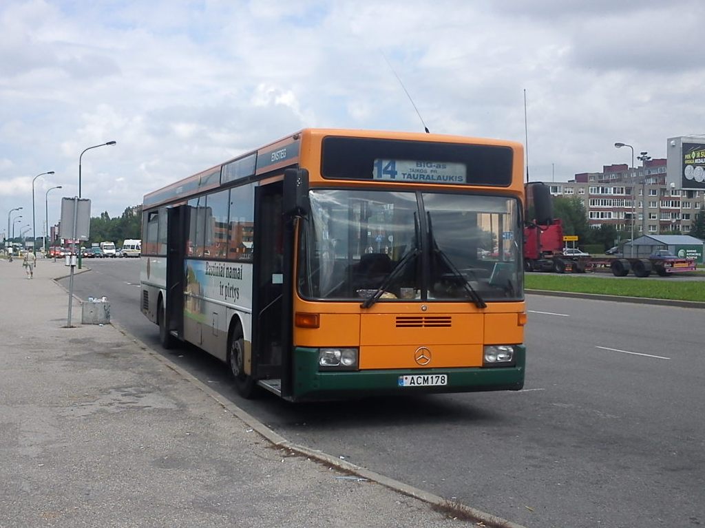 Литва, Mercedes-Benz O405 № ACM 178