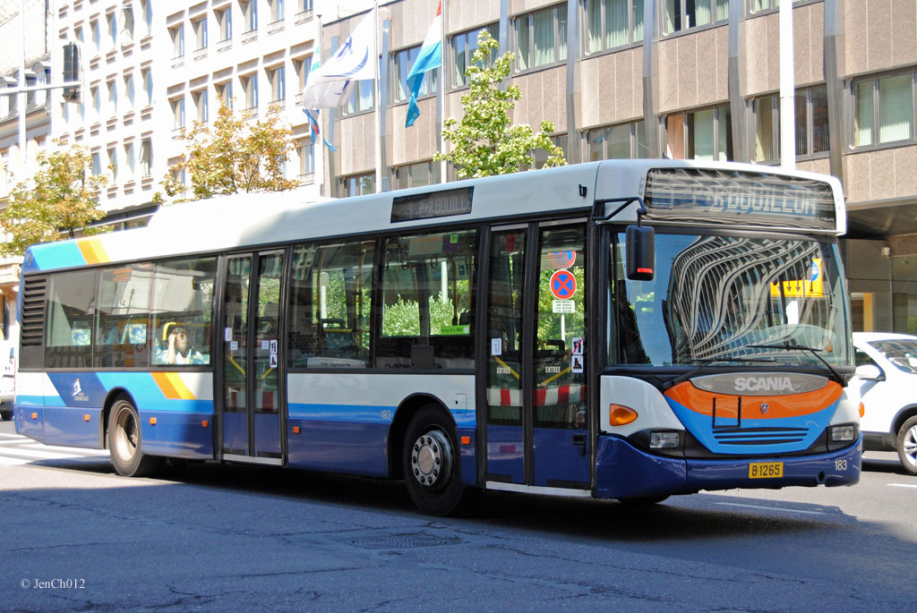 Люксембург, Scania OmniCity I № 183