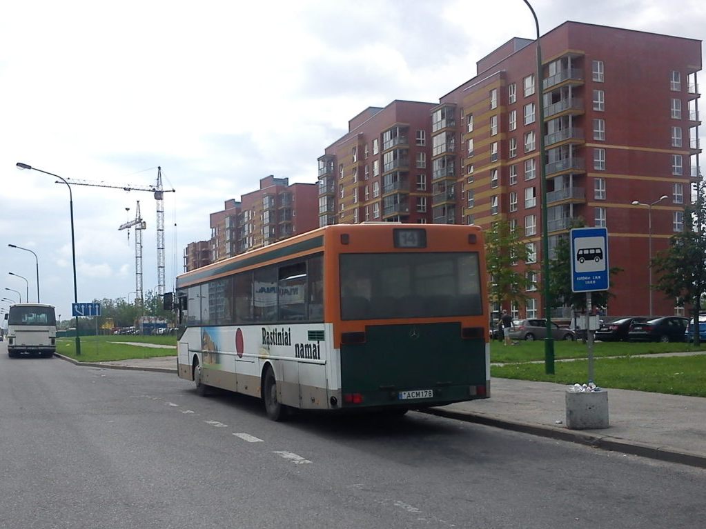 Литва, Mercedes-Benz O405 № ACM 178