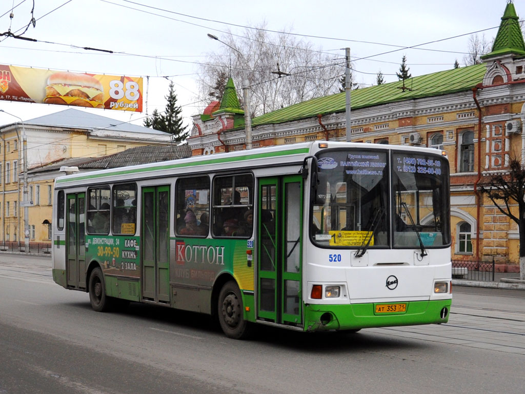 Тульская область, ЛиАЗ-5256.45 № 520