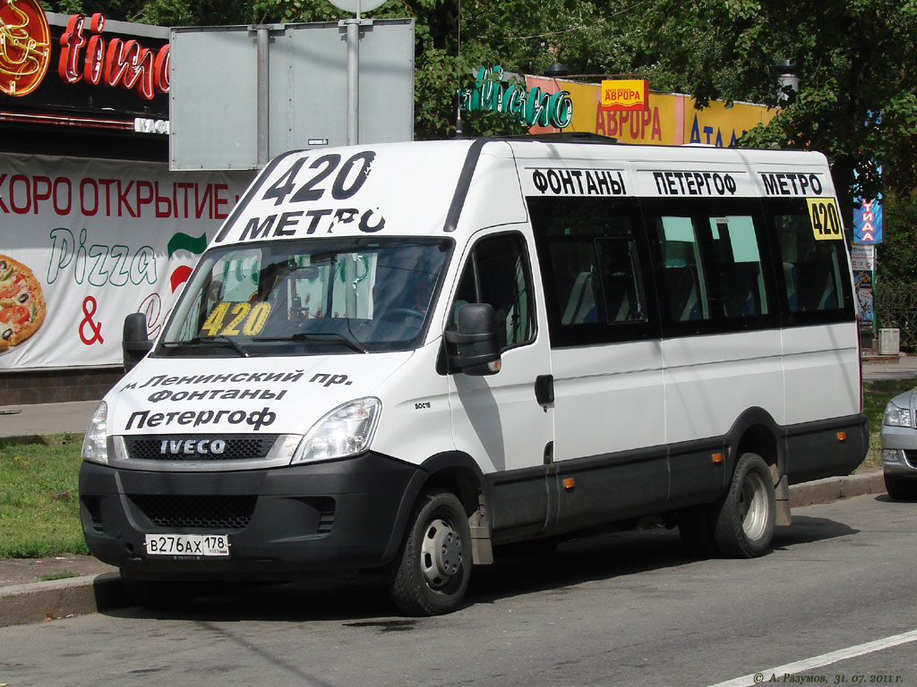 Санкт-Петербург, Нижегородец-2227UU (IVECO Daily) № В 276 АХ 178