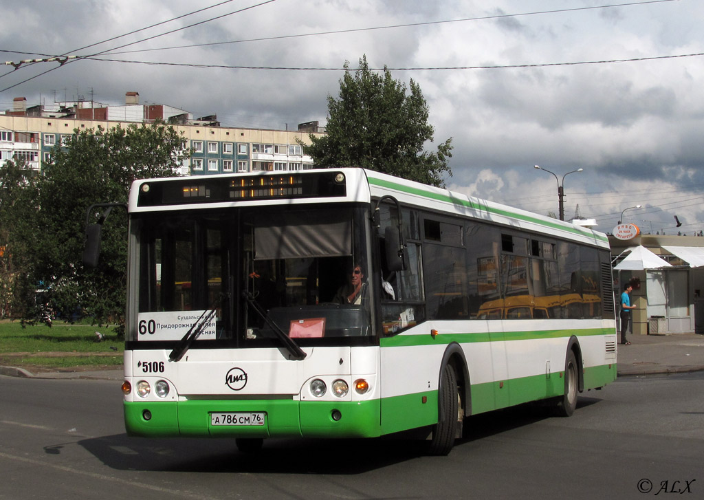 Санкт-Петербург, ЛиАЗ-5292.20 № 5106