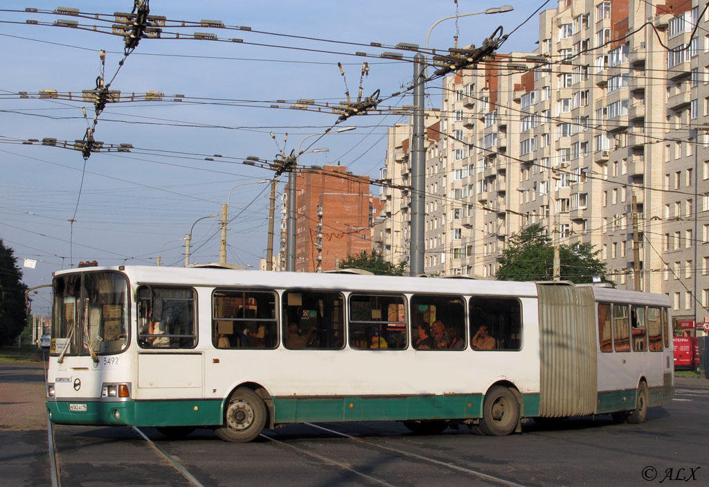 Санкт-Пецярбург, ЛиАЗ-6212.00 № 5492