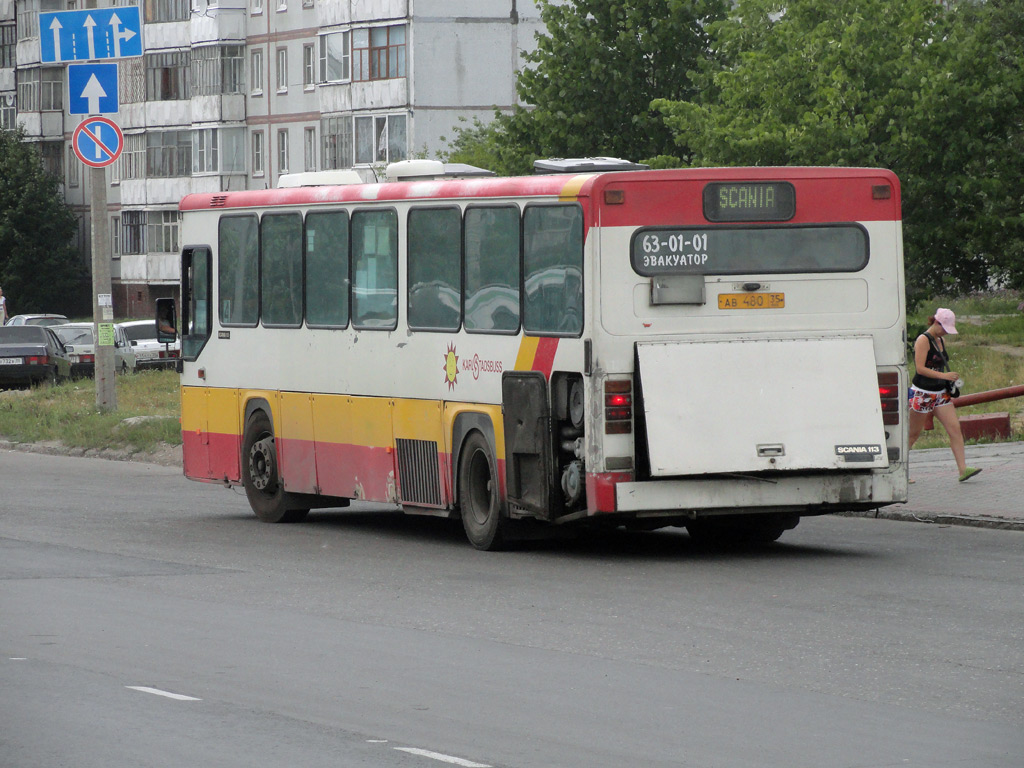 Вологодская область, Scania CN113CLB № АВ 480 35