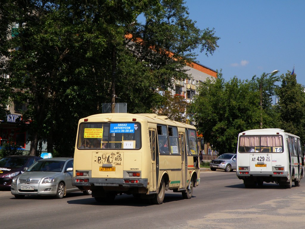 Нижегородская область, ПАЗ-32054 № АР 977 52