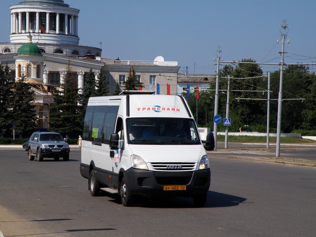 Nizhegorodskaya region, Rosvan-3265 (IVECO Daily 50С15) # АУ 402 52