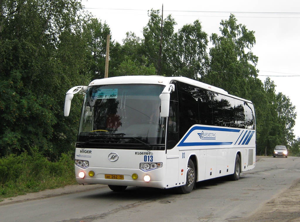 Карелия, Higer KLQ6119TQ № 013