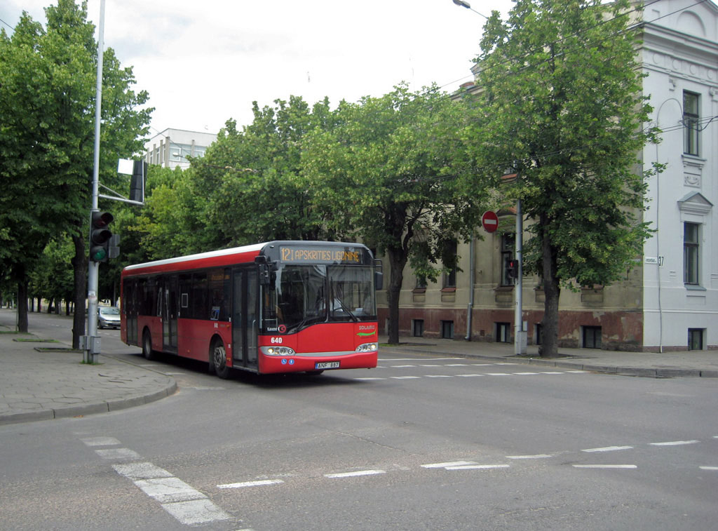 Литва, Solaris Urbino II 12 № 640