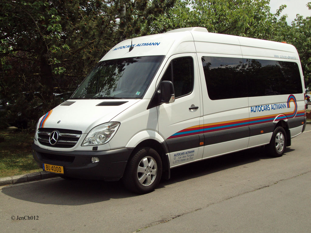 Люксембург, Mercedes-Benz Sprinter W906 315CDI № BU 4000