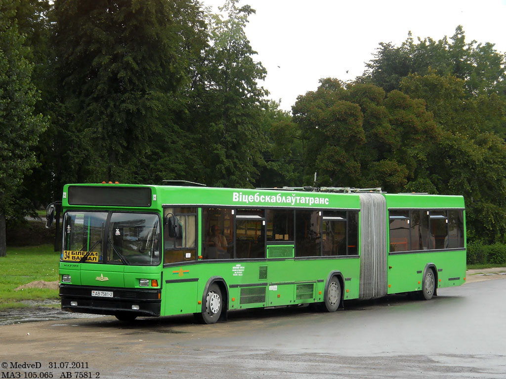 Vitebsk region, MAZ-105.065 Nr. 011101