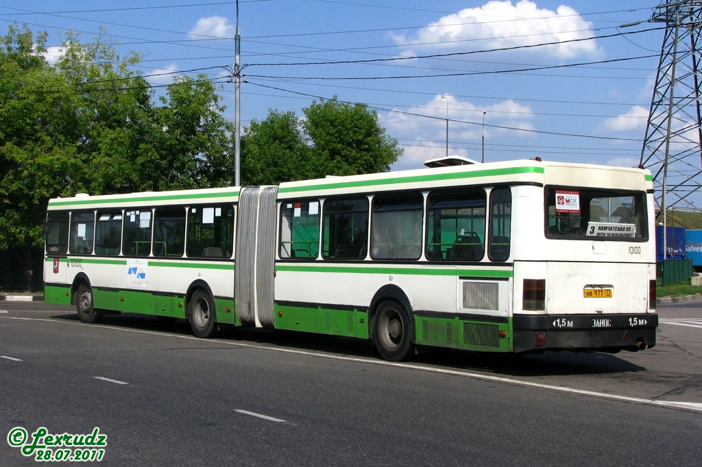 Москва, Ikarus 435.17 № 10100