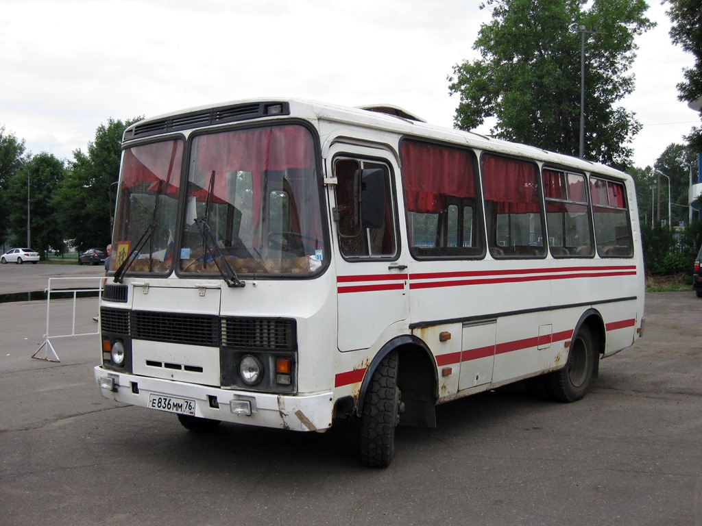 Ярославская область, ПАЗ-32051-110 № Е 836 ММ 76