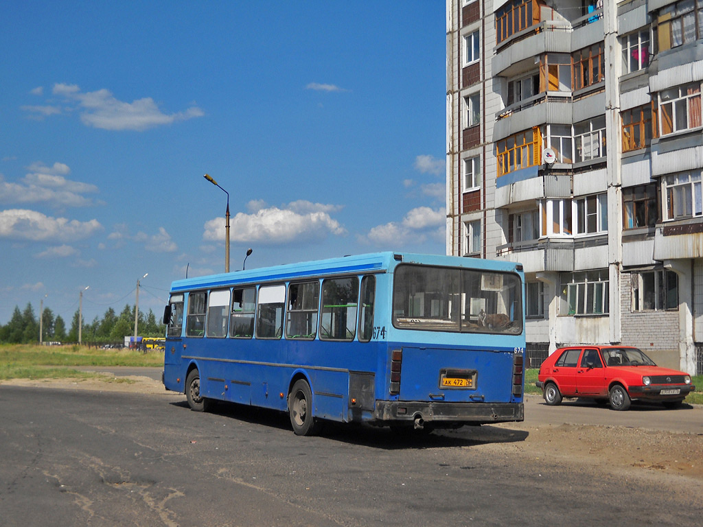 Yaroslavl region, LiAZ-5256.00 (81 TsIB) Nr. 674