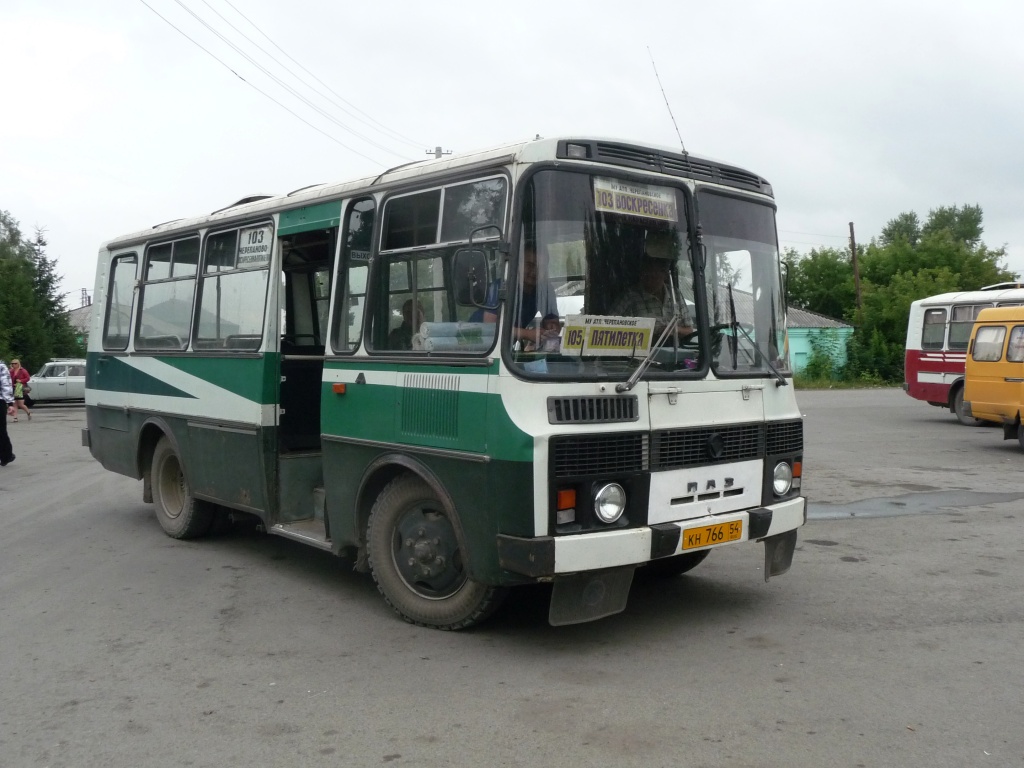 Новосибирская область, ПАЗ-3205 (00) № КН 766 54