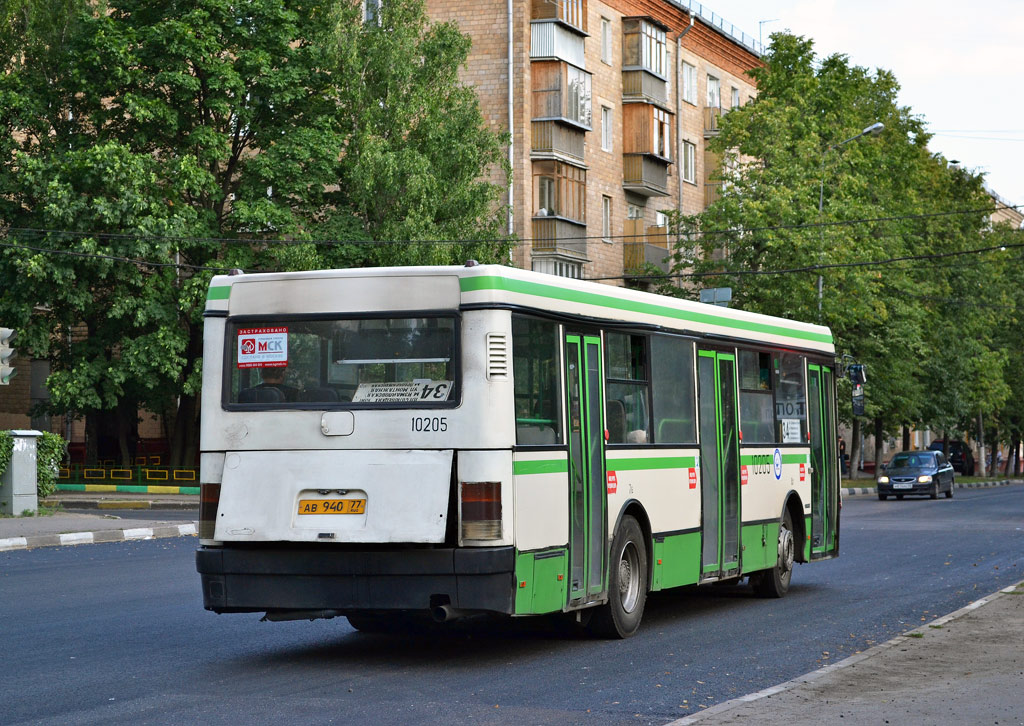 Москва, Ikarus 415.33 № 10205