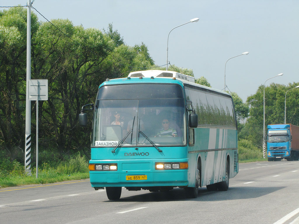 Ленинградская область, Daewoo BH120H Royal Super № АЕ 859 47