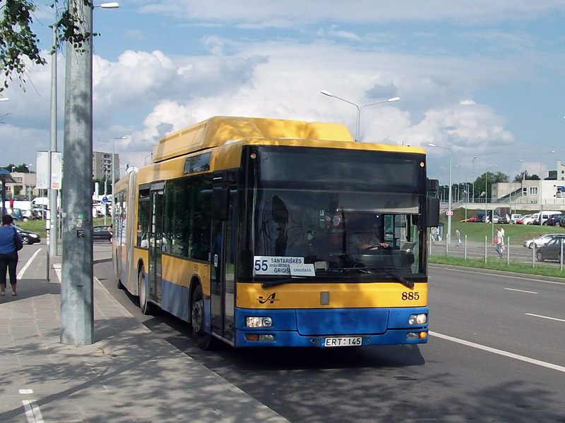 Литва, MAN A23 NG313 CNG № 885