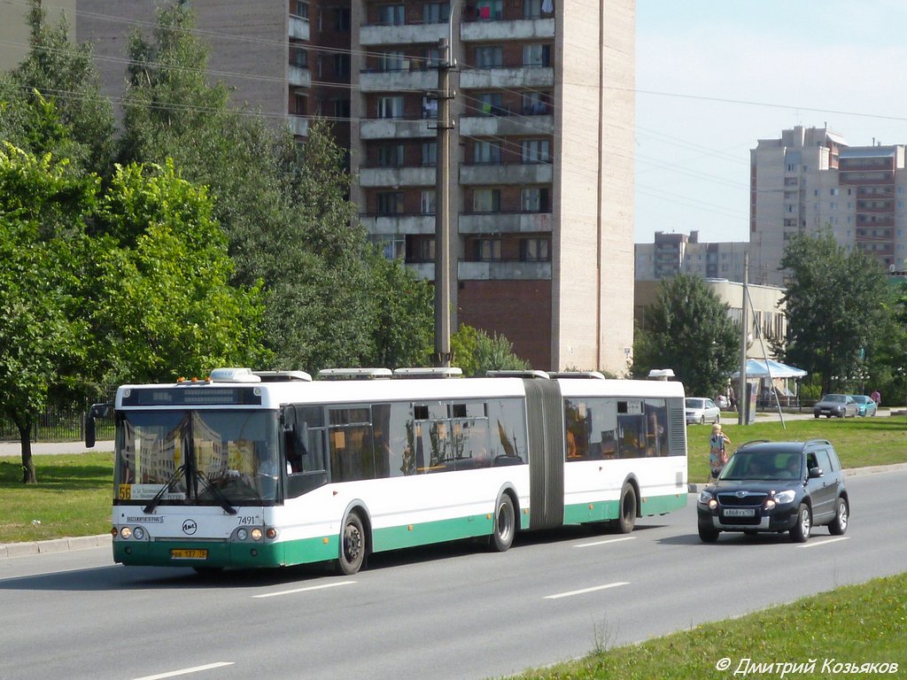 Санкт-Петербург, ЛиАЗ-6213.20 № 7491