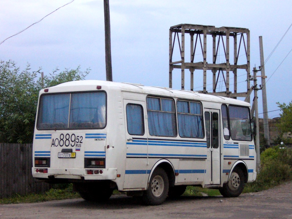 Нижегородская область, ПАЗ-3205-110 № ЕТ 737 В 52