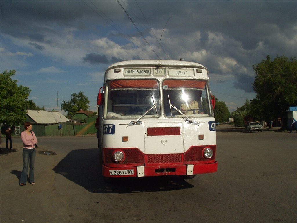 Омская область, ЛиАЗ-677М № 477
